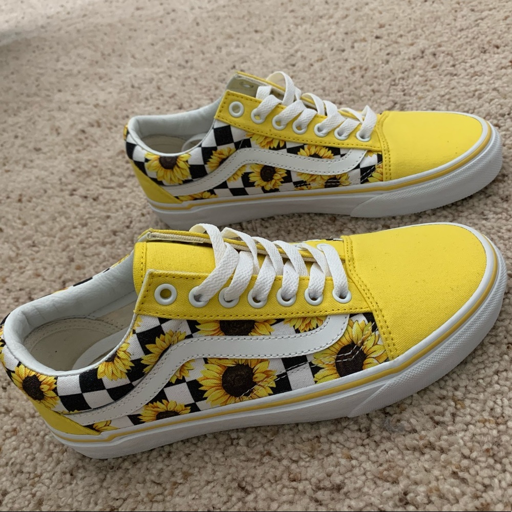 Vans Custom Sunflower Sneakers